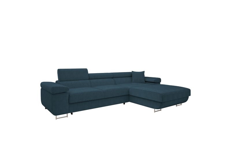 Gabina Soffa med Divan 3-sits - Blå - Möbler - Soffa - Divansoffor & schäslongsoffa