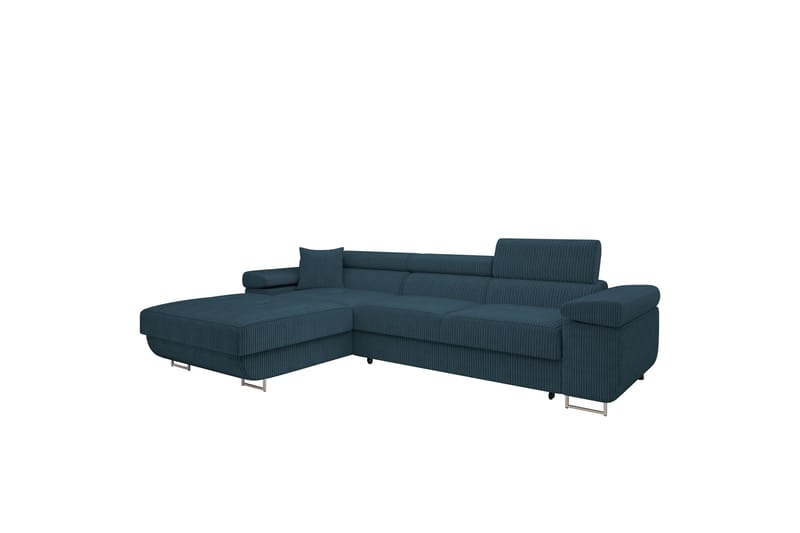 Gabina Soffa med Divan 3-sits - Blå - Möbler - Soffa - Divansoffor & schäslongsoffa