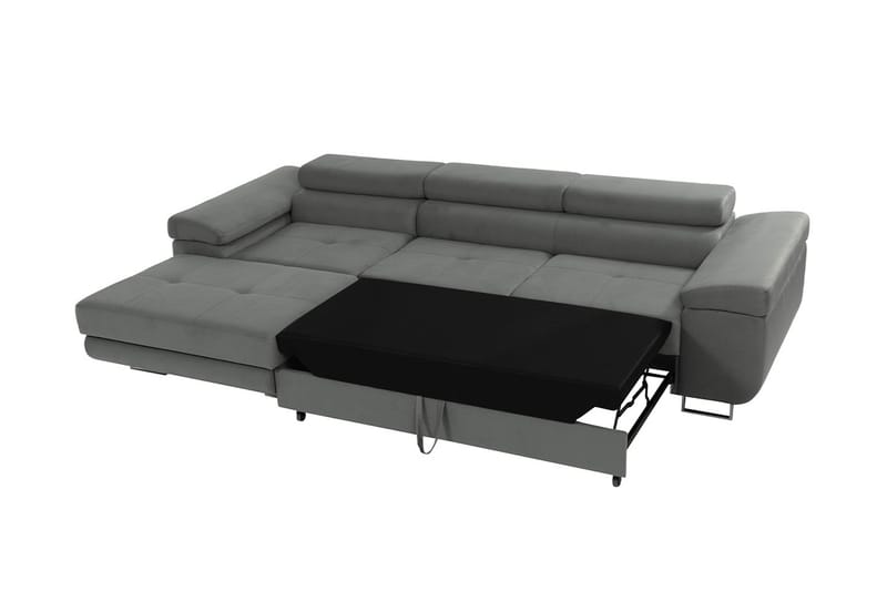 Gabina Soffa med Divan 3-sits - Brun - Möbler - Soffa - Divansoffor & schäslongsoffa