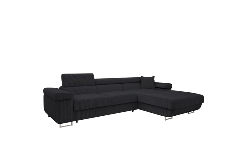 Gabina Soffa med Divan 3-sits - Mörkgrå - Möbler - Soffa - Divansoffor & schäslongsoffa