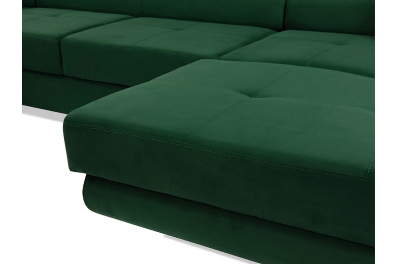 Gabina Soffa med Divan och Schäslong 4-sits - Brun - Möbler - Soffa - U-soffa