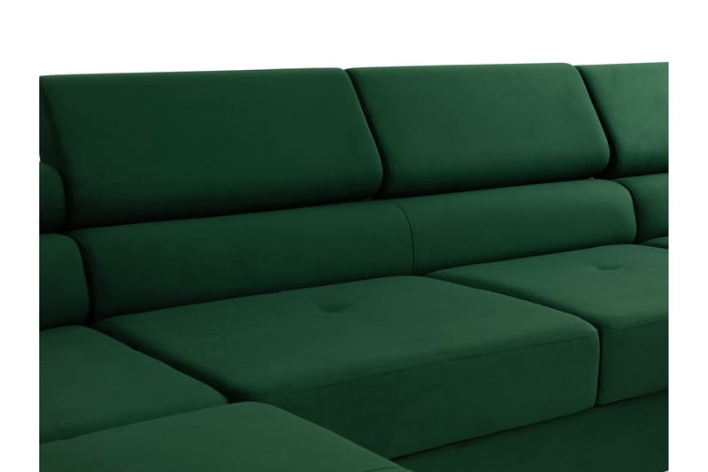 Gabina Soffa med Divan och Schäslong 4-sits - Ljusgr�å - Möbler - Soffa - U-soffa