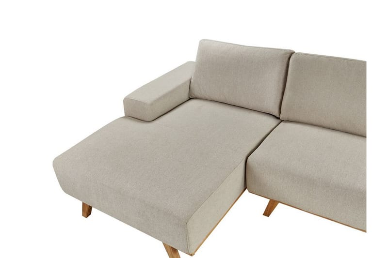 Gaines Hörnsoffa 3-sits - Beige/Ljust trä - Möbler - Soffa - Hörnsoffa