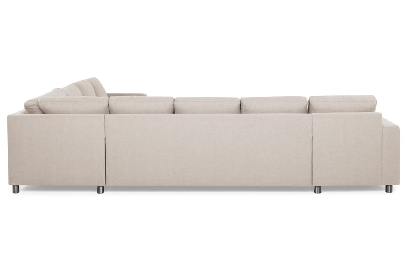 Crazy Stor Hörnsoffa L formad XXL Vändbar - Beige - Möbler - Soffa - Hörnsoffa