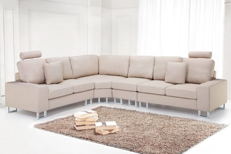 Stockholm Hörnsoffa 293 cm - Beige - Möbler - Soffa - H�örnsoffa