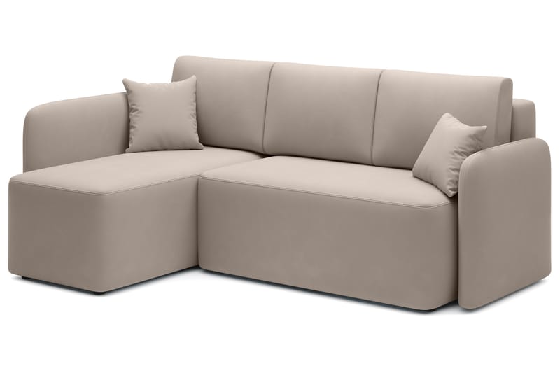 Hadson 3-sits Soffa med Divan - Beige - Möbler - Soffa - Divansoffor & schäslongsoffa