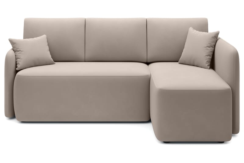 Hadson 3-sits Soffa med Divan - Beige - Möbler - Soffa - Divansoffor & schäslongsoffa