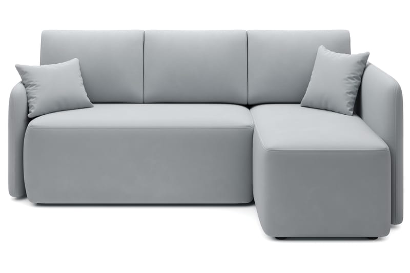 Hadson 3-sits Soffa med Divan - Grå - Möbler - Soffa - Divansoffor & schäslongsoffa