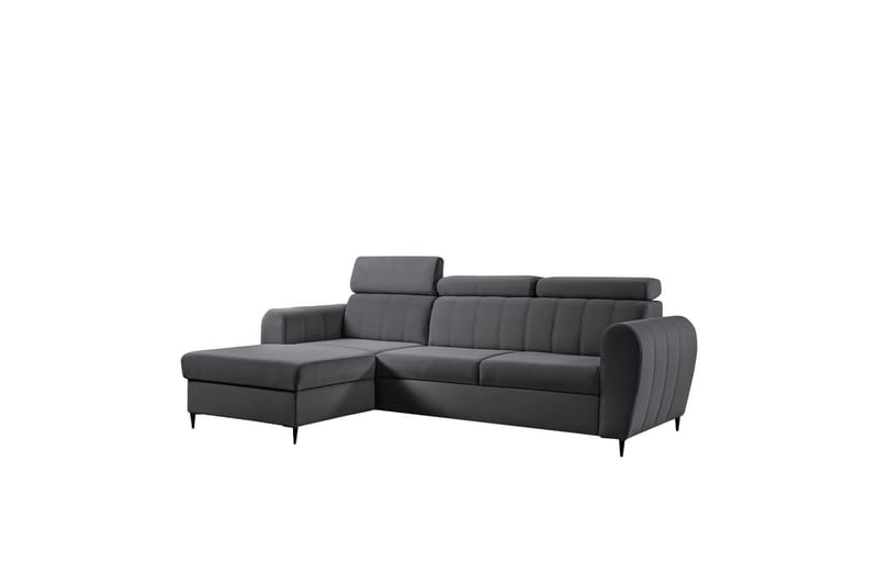 Hoffman Soffa med Divan 3-sits - Grå - Möbler - Soffa - Divansoffor & schäslongsoffa