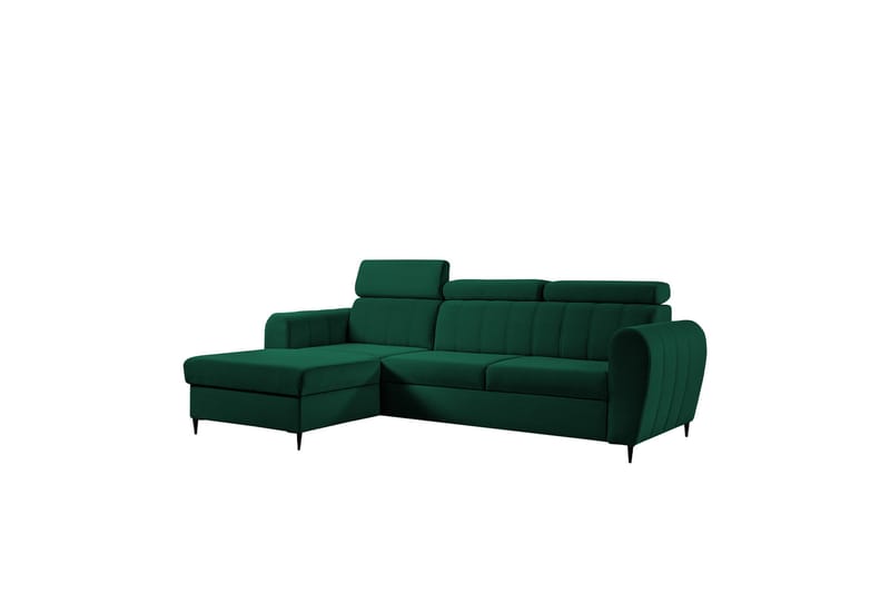 Hoffman Soffa med Divan 3-sits - Grön - Möbler - Soffa - Divansoffor & schäslongsoffa