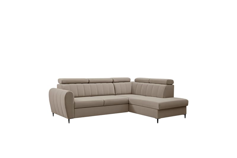 Hoffman Soffa med Schäslong 3-sits - Beige - Möbler - Soffa - Divansoffor & schäslongsoffa