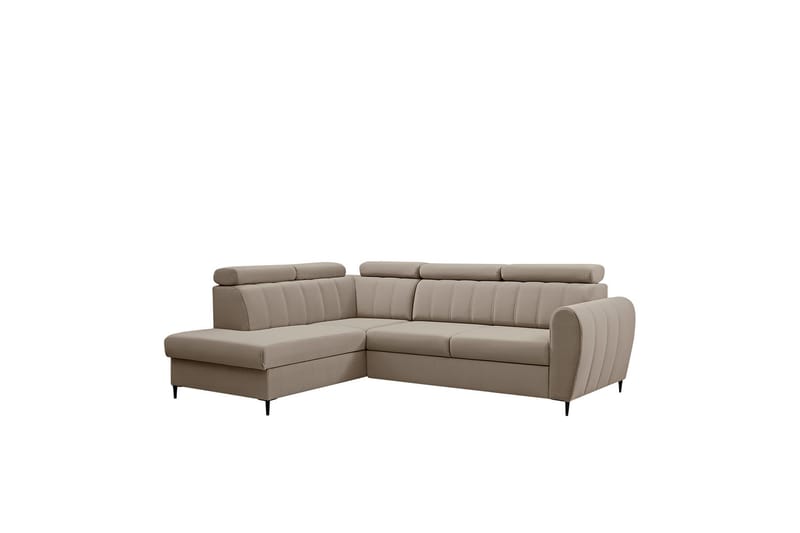 Hoffman Soffa med Schäslong 3-sits - Beige - Möbler - Soffa - Divansoffor & schäslongsoffa