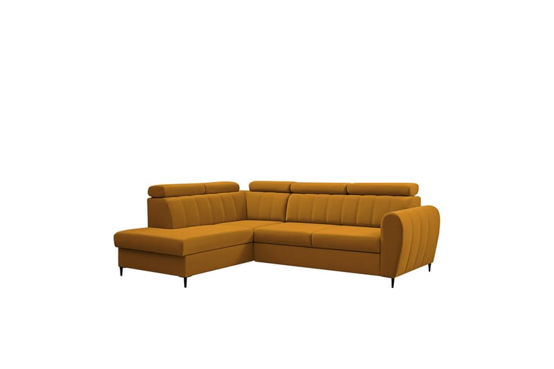 Hoffman Soffa med Schäslong 3-sits - Orange - Möbler - Soffa - Divansoffor & schäslongsoffa