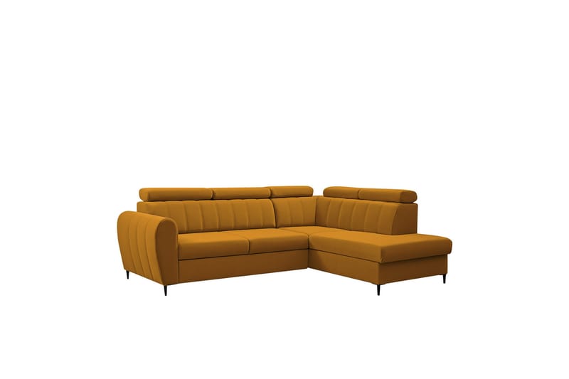 Hoffman Soffa med Schäslong 3-sits - Orange - Möbler - Soffa - Divansoffor & schäslongsoffa