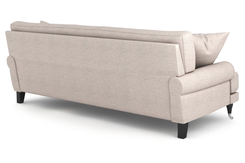 Andrew 2-sits Soffa - Beige/Krom - Howardsoffor - 2 sits soffa