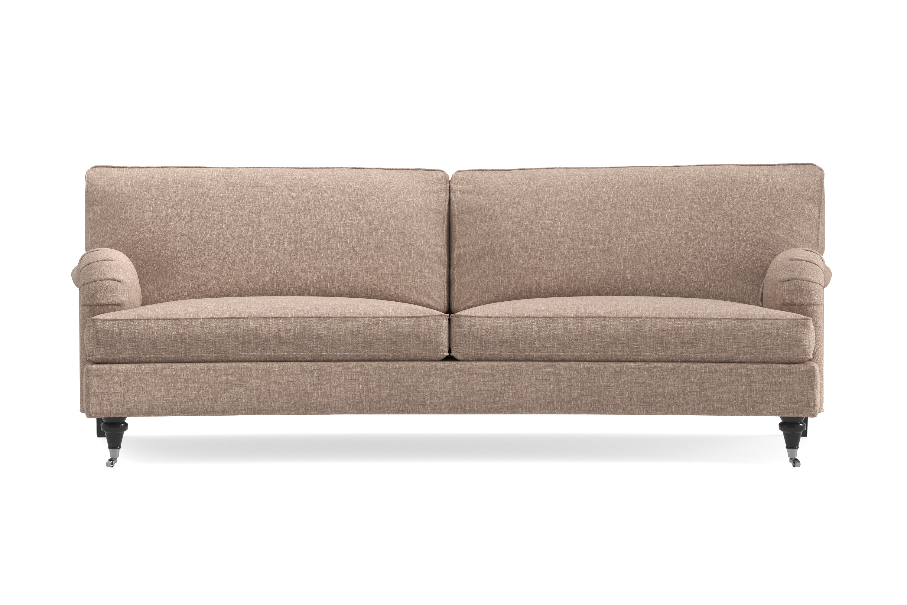 Howard Classic 2,5-sits Soffa Svängd - Mörkbeige Howardsoffor Beige