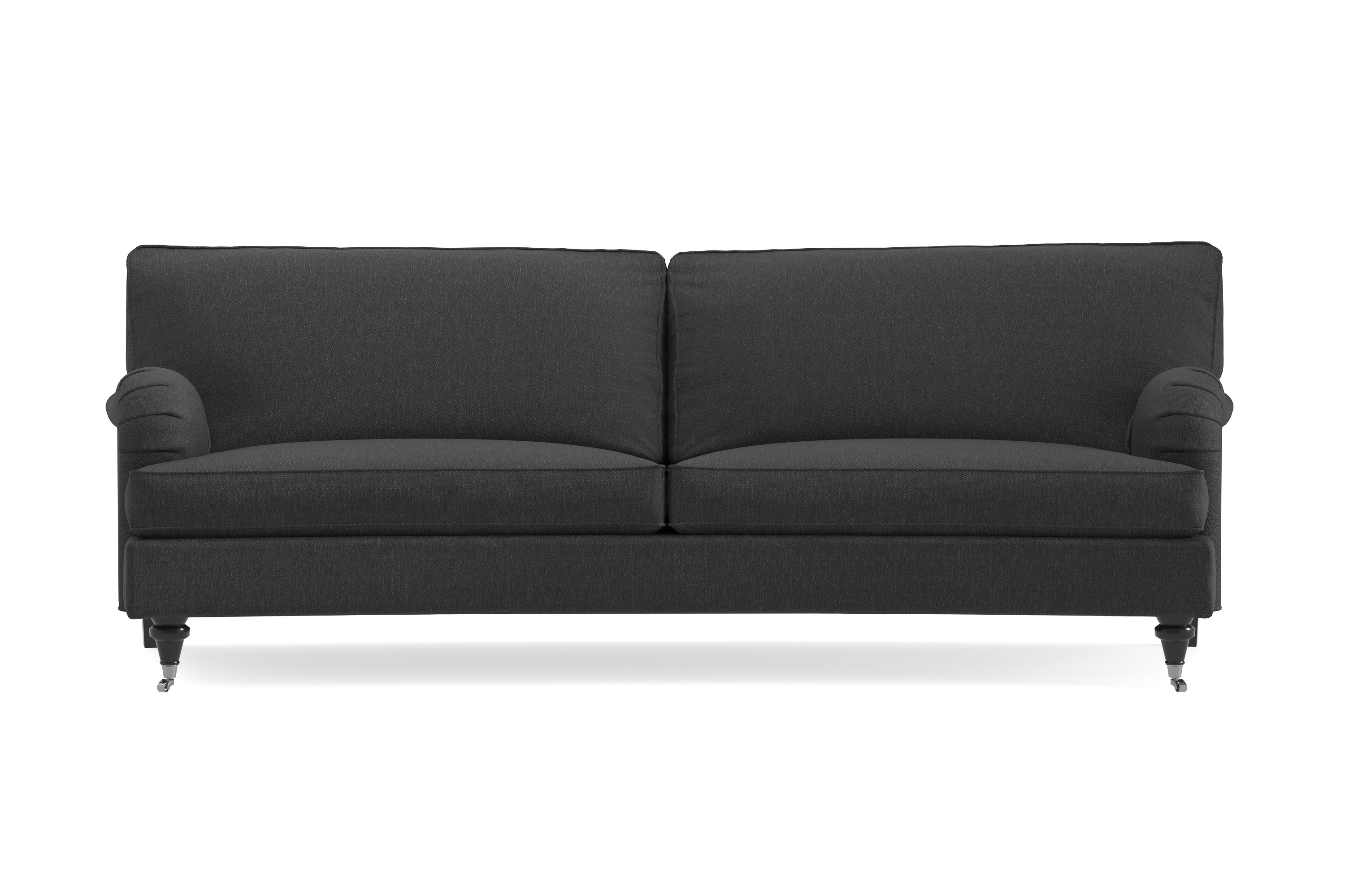 Howard Classic 2,5-sits Soffa Svängd - Mörkgrå Howardsoffor