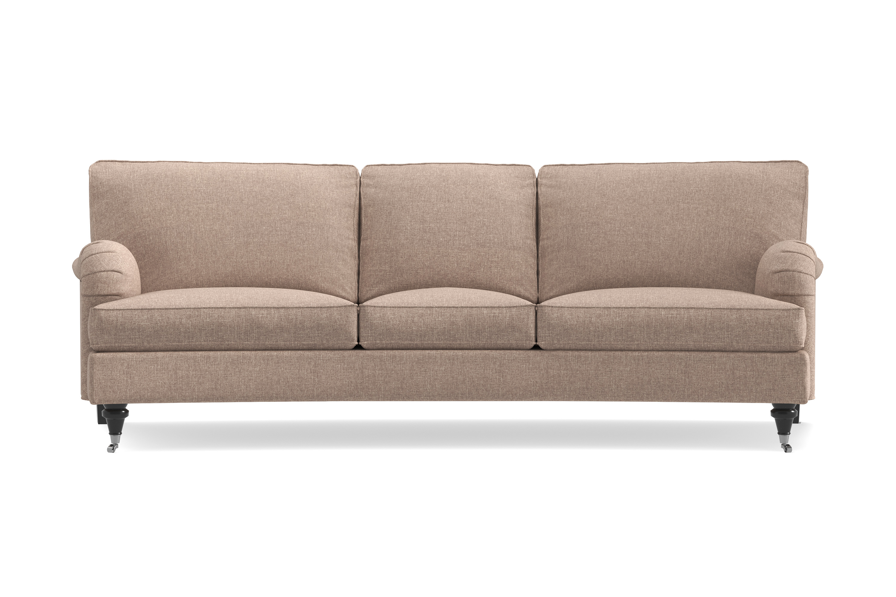 Howard Classic 3-sits Soffa Svängd - Mörkbeige Howardsoffor Beige