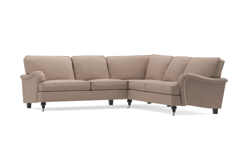 Howard Classic Hörnsoffa 3+3 L Soffa - Mörkebeige / Brun - Möbler - Soffa - Howardsoffor