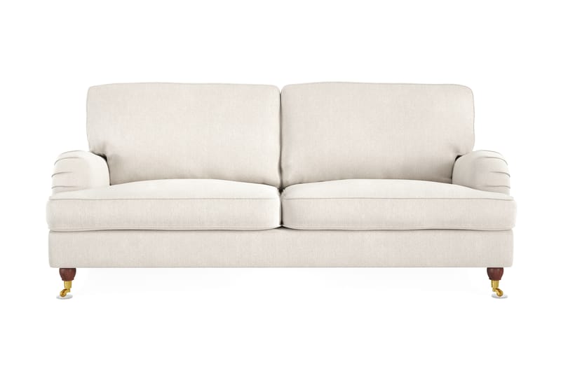 Howard Lyx 3-sits Soffa - Sammetssoffa - 3 sits soffa - 4 sits soffa - Howardsoffor - Skinnsoffor - 2 sits soffa