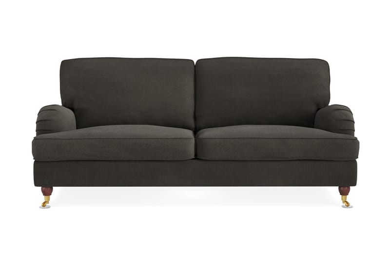 Howard Lyx 3-sits Soffa - Sammetssoffa - 3 sits soffa - 4 sits soffa - Howardsoffor - Skinnsoffor - 2 sits soffa