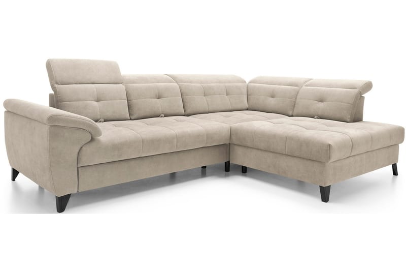 Inferne 5-sits Soffa med Schäslong - Beige - Möbler - Soffa - Divansoffor & schäslongsoffa