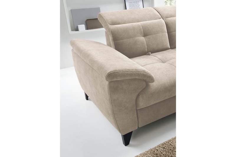 Inferne 5-sits Soffa med Schäslong - Beige - Möbler - Soffa - Divansoffor & schäslongsoffa