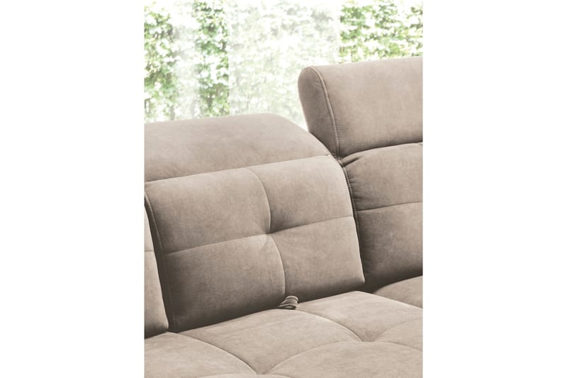 Inferne 5-sits Soffa med Schäslong - Beige - Möbler - Soffa - Divansoffor & schäslongsoffa