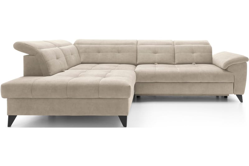 Inferne 5-sits Soffa med Schäslong - Beige - Möbler - Soffa - Divansoffor & schäslongsoffa