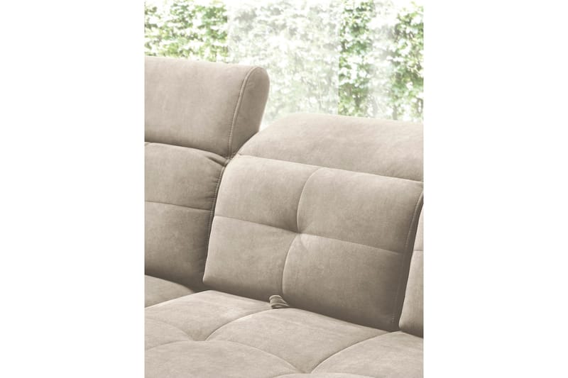 Inferne 5-sits Soffa med Schäslong - Beige - Möbler - Soffa - Divansoffor & schäslongsoffa