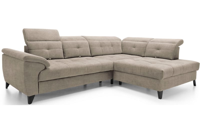 Inferne 5-sits Soffa med Schäslong - Beige - Möbler - Soffa - Divansoffor & schäslongsoffa