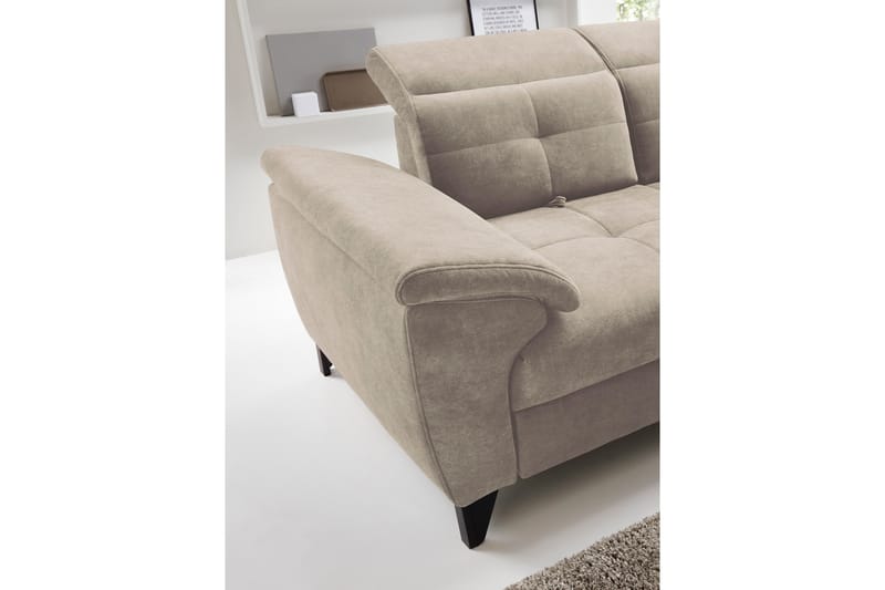 Inferne 5-sits Soffa med Schäslong - Beige - Möbler - Soffa - Divansoffor & schäslongsoffa