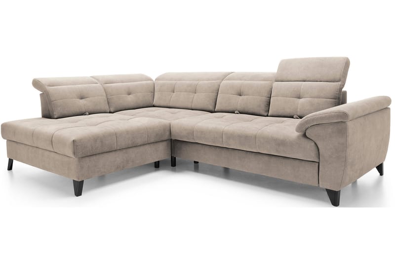 Inferne 5-sits Soffa med Schäslong - Beige - Möbler - Soffa - Divansoffor & schäslongsoffa