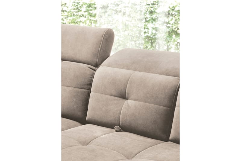 Inferne 5-sits Soffa med Schäslong - Beige - Möbler - Soffa - Divansoffor & schäslongsoffa