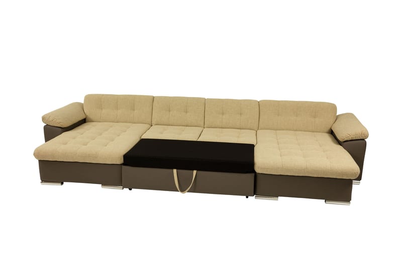 Kinzer Soffa Dubbeldivan 5-sits - Beige - Möbler - Soffa - U-soffa