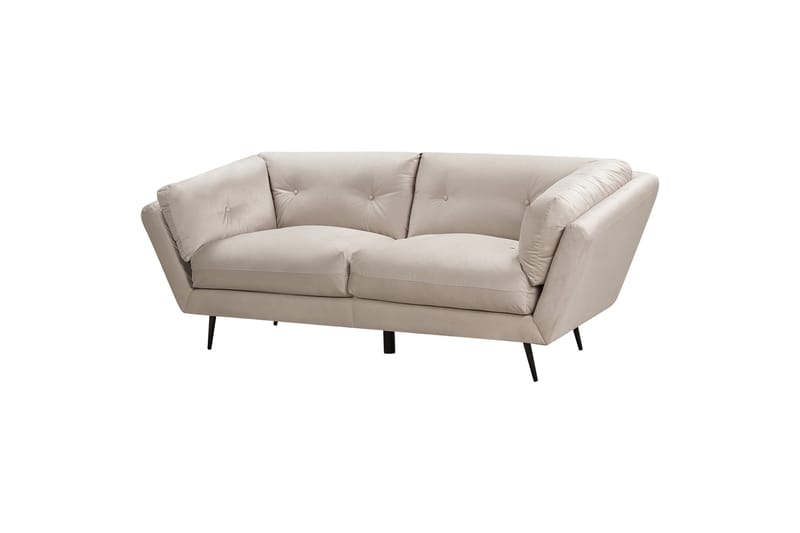 Lenvik Soffa 3-sits - Beige/Svart - Möbler - Soffa - 3 sits soffa