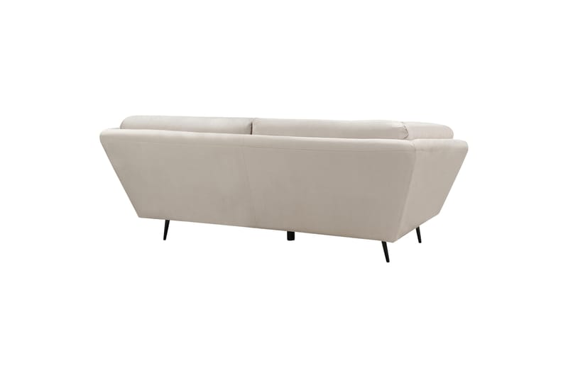 Lenvik Soffa 3-sits - Beige/Svart - Möbler - Soffa - 3 sits soffa