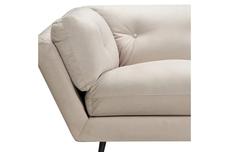 Lenvik Soffa 3-sits - Beige/Svart - Möbler - Soffa - 3 sits soffa