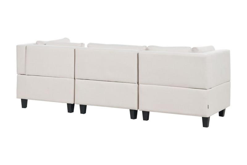 Buck Modulsoffa 3-sits - Beige/Svart - Möbler - Soffa - Modulsoffor - Komplett modulsoffa