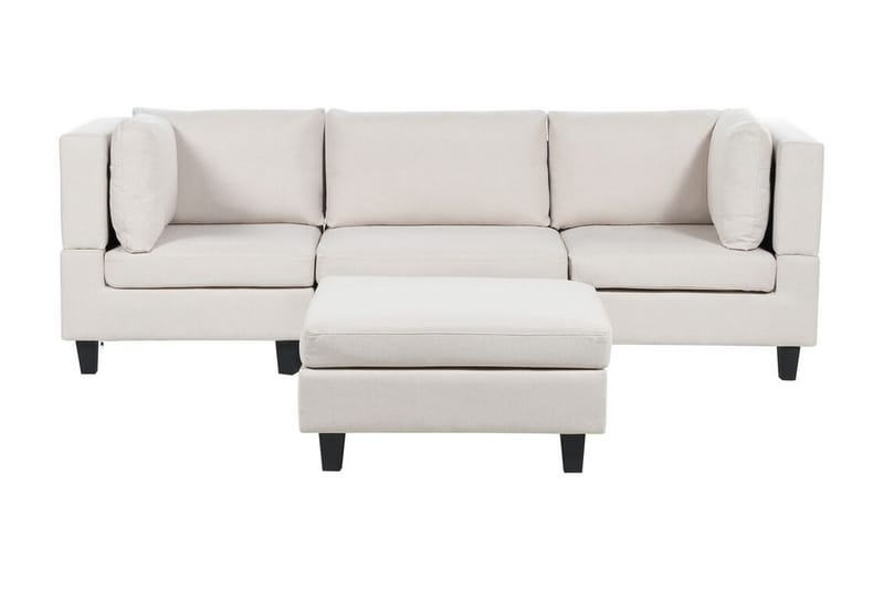 Buck Modulsoffa 3-sits - Beige/Svart - Möbler - Soffa - Modulsoffor - Komplett modulsoffa