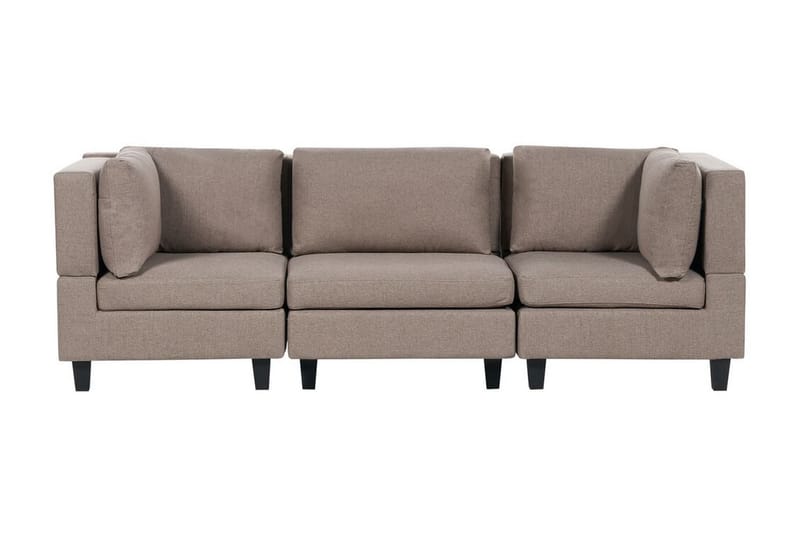 Buck Modulsoffa 3-sits - Brun/Svart - Möbler - Soffa - Modulsoffor - Komplett modulsoffa