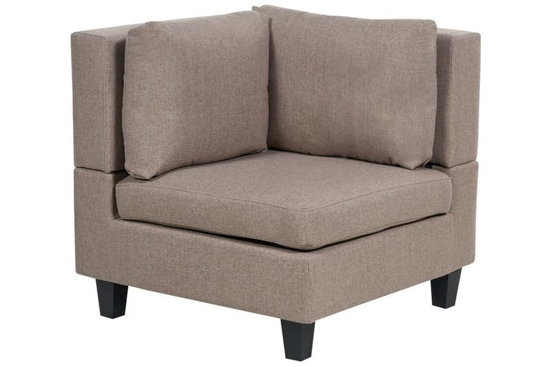 Buck Modulsoffa 3-sits - Brun/Svart - Möbler - Soffa - Modulsoffor - Komplett modulsoffa