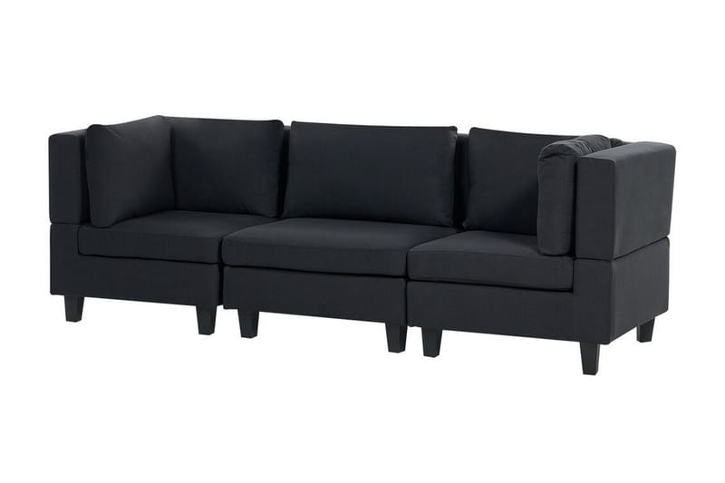 Buck Modulsoffa 3-sits - Svart - Möbler - Soffa - Modulsoffor - Komplett modulsoffa