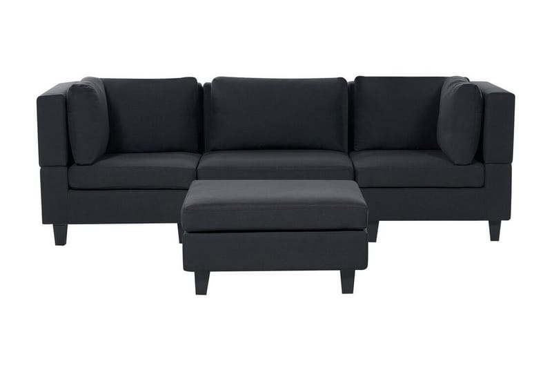 Buck Modulsoffa 3-sits - Svart - Möbler - Soffa - Modulsoffor - Komplett modulsoffa