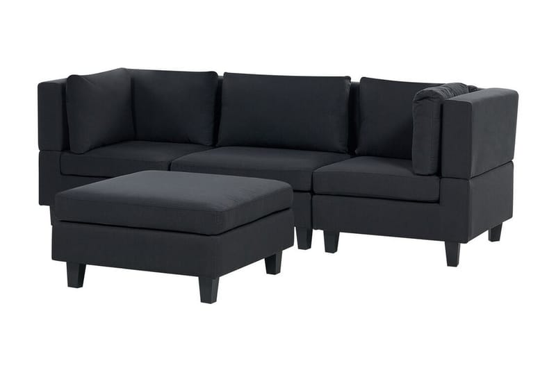 Buck Modulsoffa 3-sits - Svart - Möbler - Soffa - Modulsoffor - Komplett modulsoffa