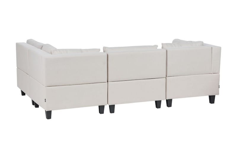 Buck Modulsoffa 4-sits - Beige/Svart - Möbler - Soffa - Modulsoffor - Komplett modulsoffa