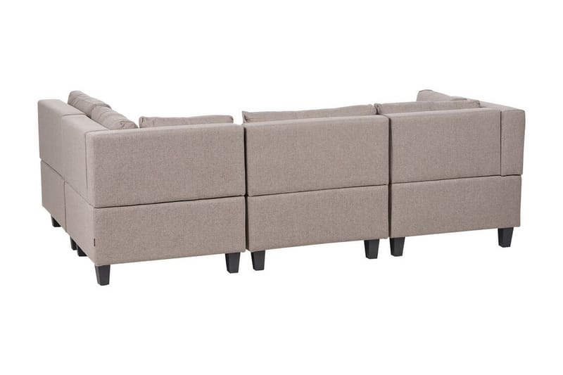 Buck Modulsoffa 4-sits - Brun/Svart - Möbler - Soffa - Modulsoffor - Komplett modulsoffa