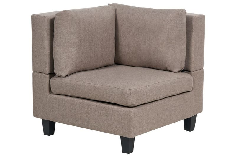 Buck Modulsoffa 4-sits - Brun/Svart - Möbler - Soffa - Modulsoffor - Komplett modulsoffa