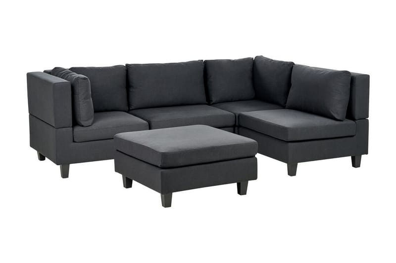 Buck Modulsoffa 4-sits - Svart - Möbler - Soffa - Modulsoffor - Komplett modulsoffa