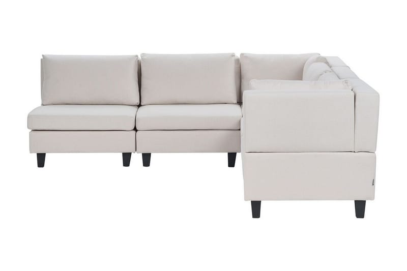 Buck Modulsoffa 5-sits - Beige/Svart - Möbler - Soffa - Modulsoffor - Komplett modulsoffa